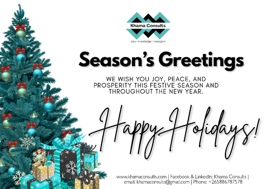Season's Greetings from Khama Consults